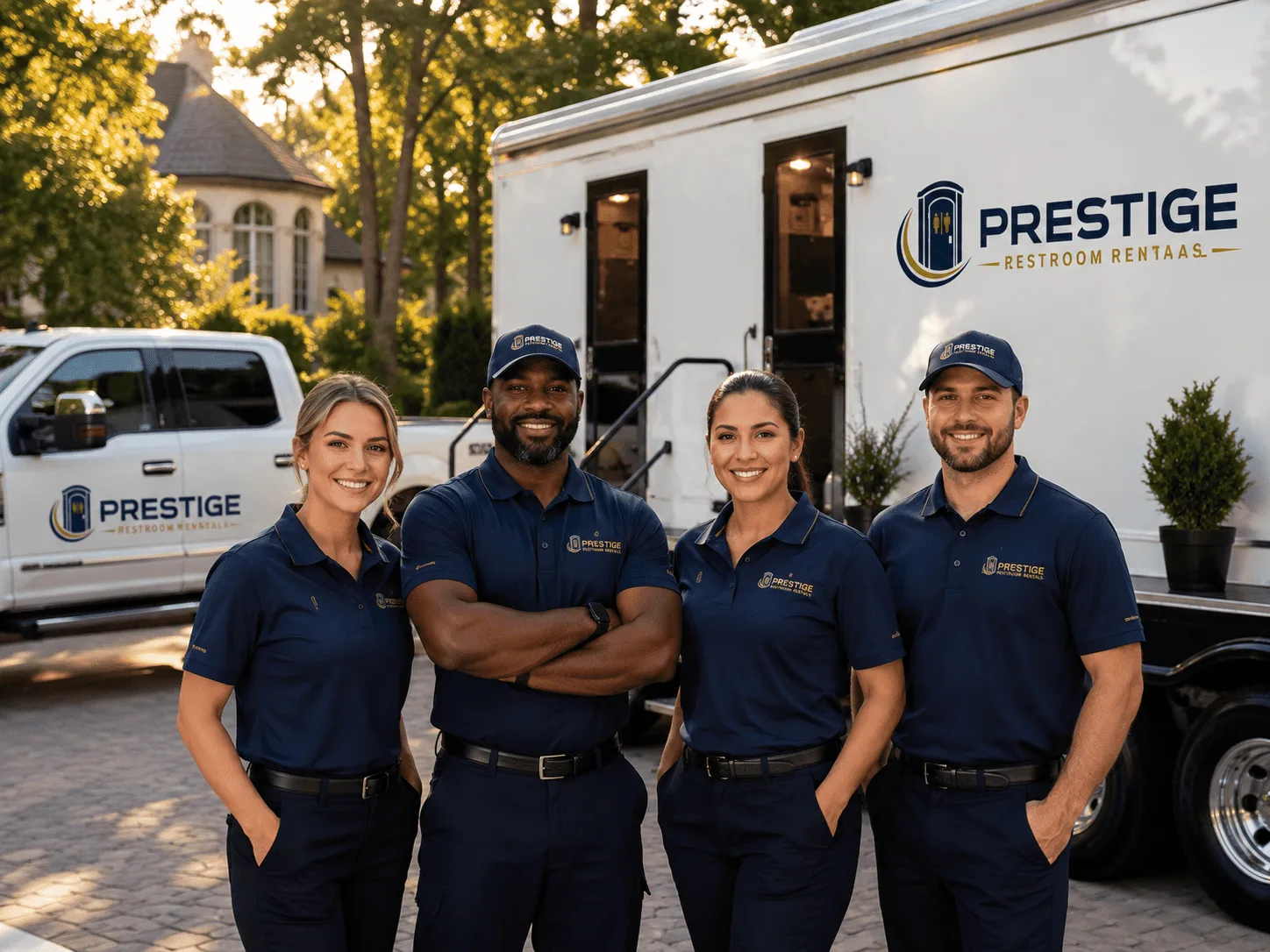 Trusted Luxury Portable Restrooms company in Bakersfield, VT